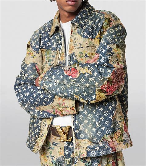 louis vuitton jean jacket men's|lv destroyed denim jacket.